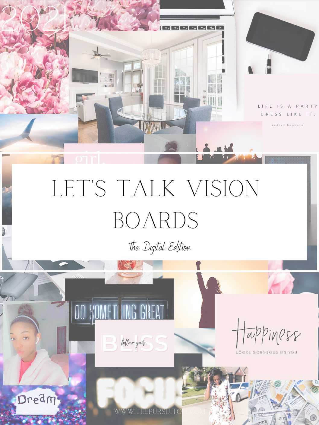 12 Days of Blogmas: 3 | Let's Talk Vision Boards - The Pursuit of L