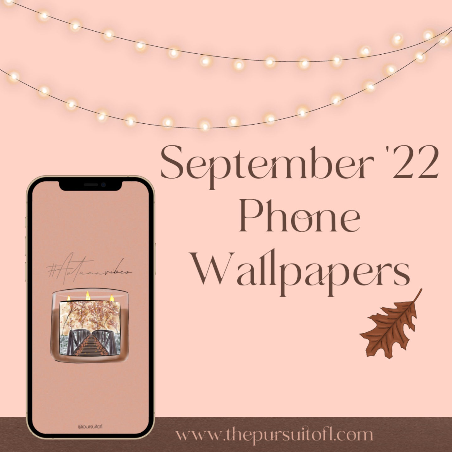 September 2022 Phone Wallpapers, Fall Wallpapers
