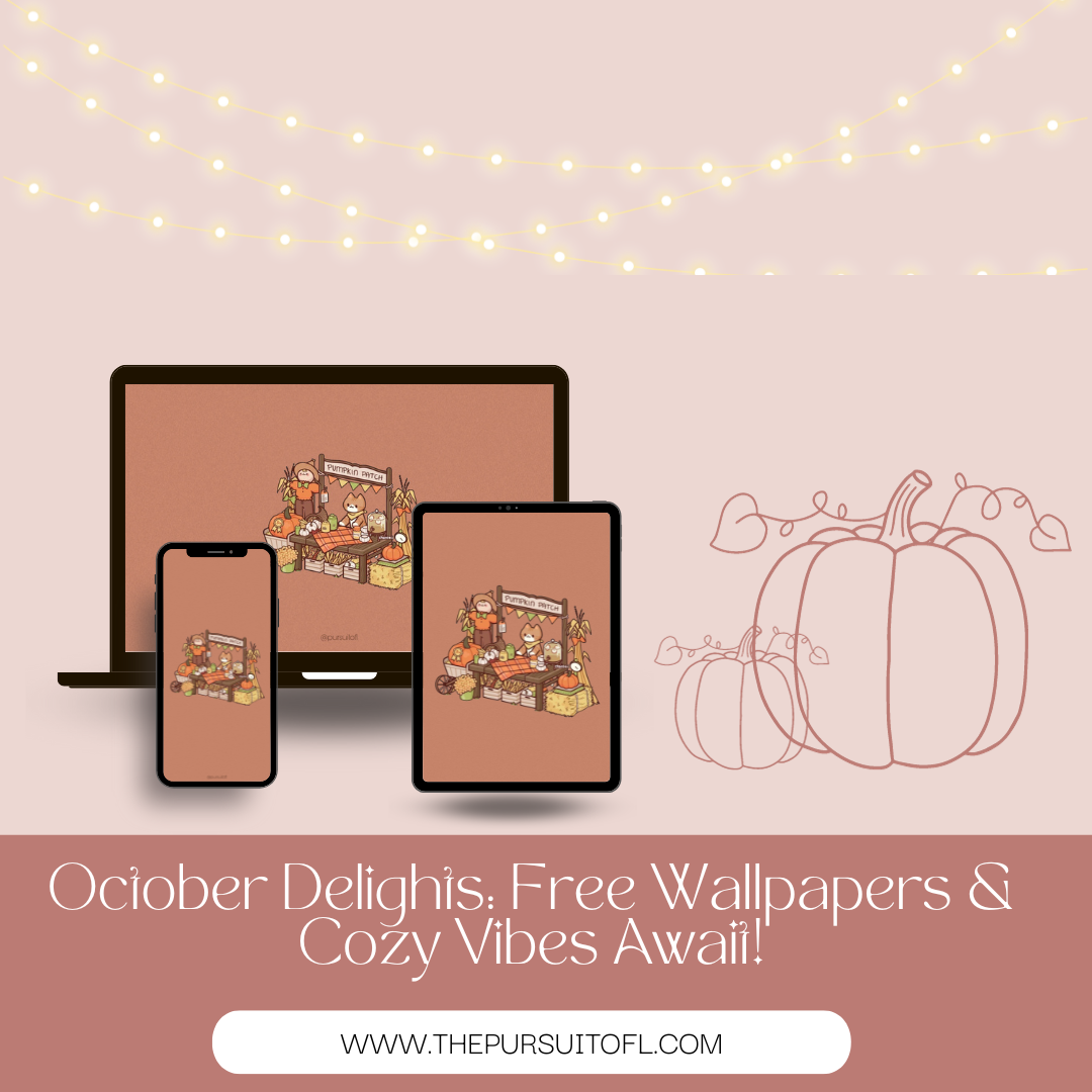 Free October 2023 Wallpapers for Phones, Tablets, and Desktops; October Delights: Fee Wallpapers & Cozy Vibes Await