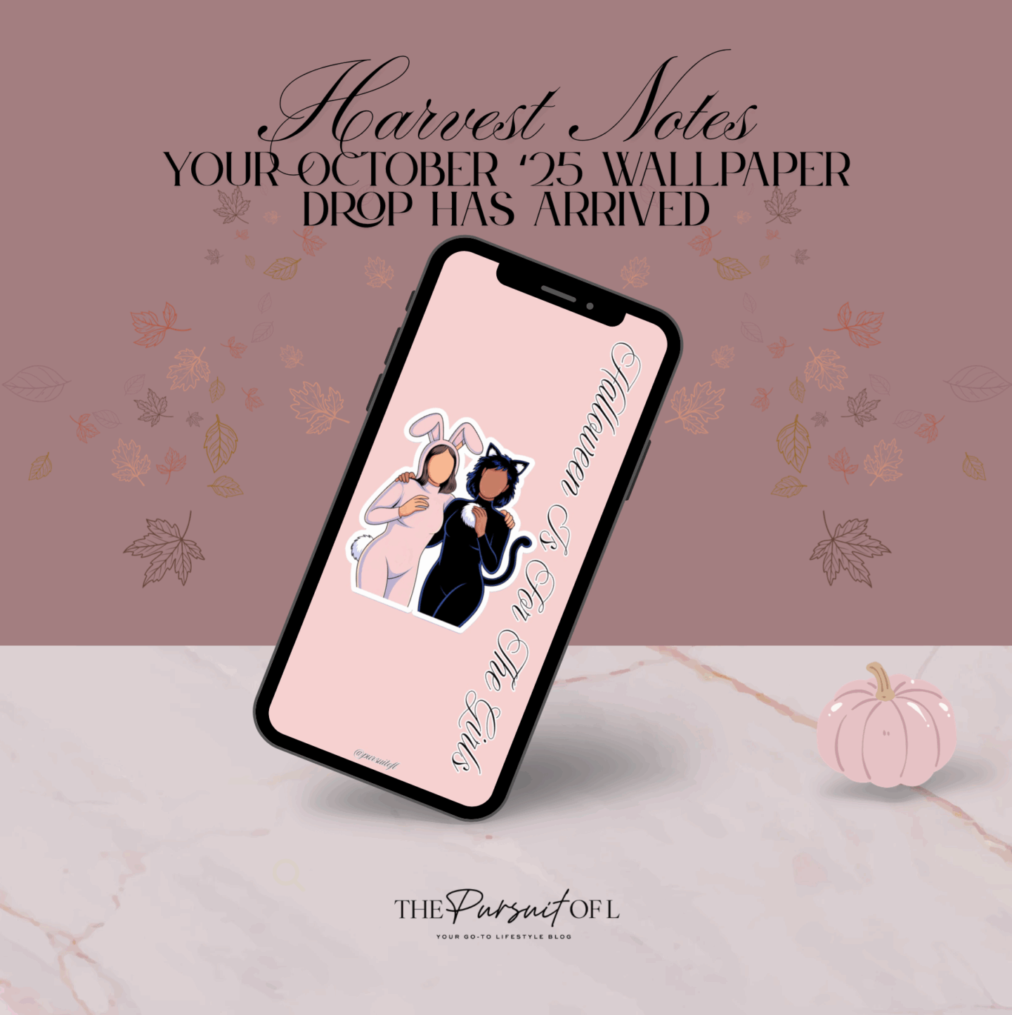 Harvest Notes | Your October ’25 Wallpaper Drop