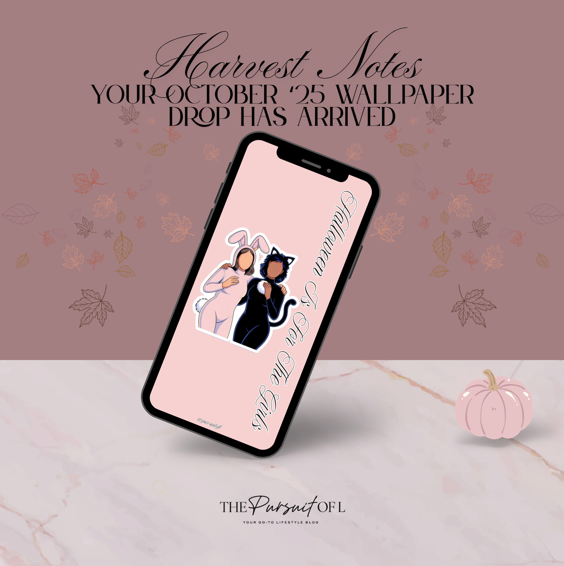 Harvest Notes | Your October ’25 Wallpaper Drop