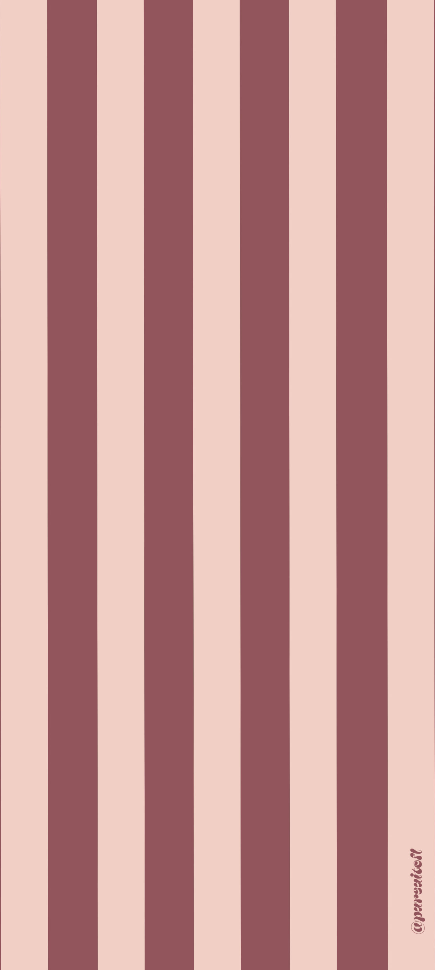 Vertical striped phone wallpaper featuring alternating mauve and blush tones with a soft, modern, minimal aesthetic.