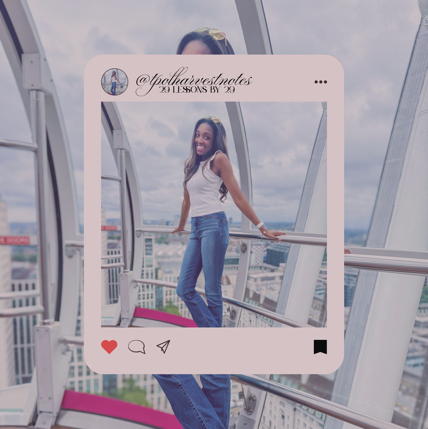 Harvest Notes | 29 Lessons by 29