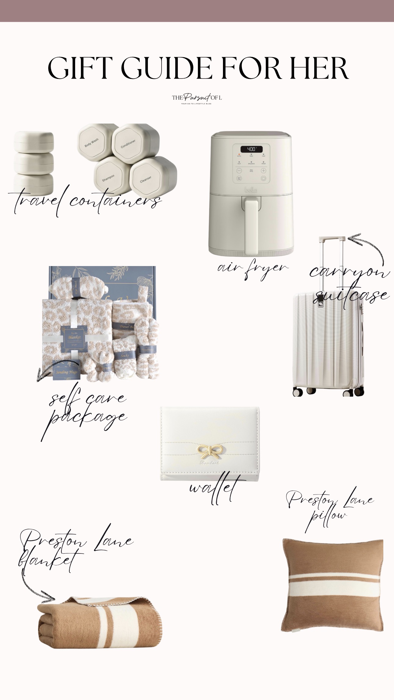Frosted Diaries | Gift Guide for Her Pt. 2