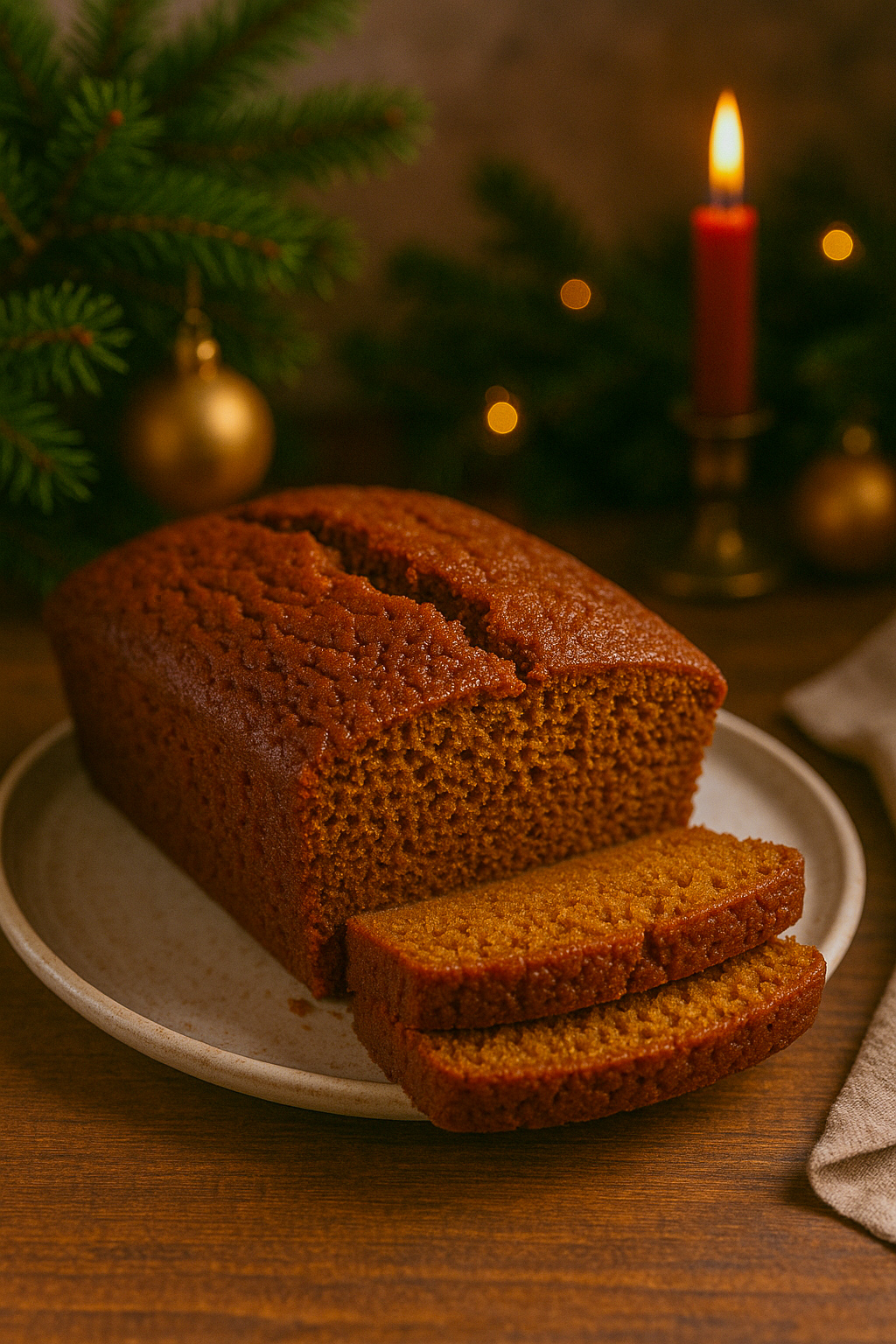 Frosted Diaries | A Gingerbread Loaf Recipe